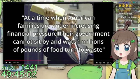 Government cheese stimulus