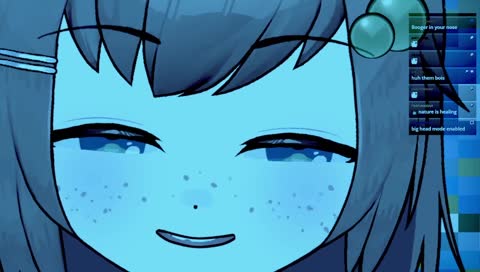 look at the darker freckle