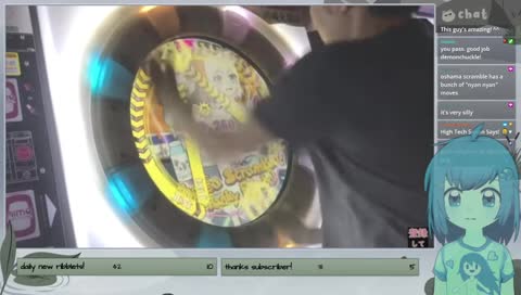 watching vids eating lunch