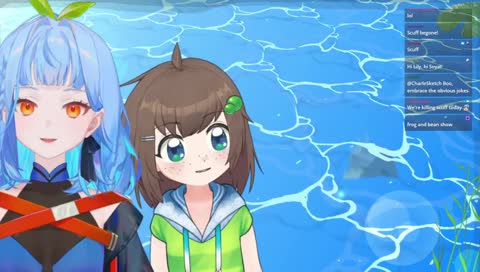 Strangers together in PARADISE with @soyapoya 💚 TECHNICALLY A FINAL FANTASY GAME 💚 WOW IS THAT SEPHIROTH? 💚 NO IT WASN'T OOPS