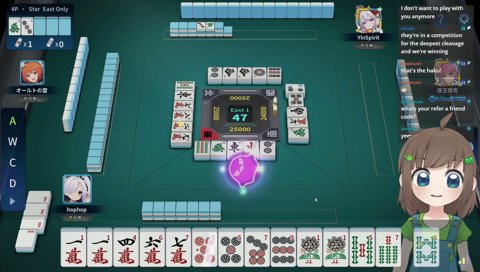 Okay, back to mahjong