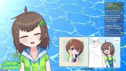 bday cheers from lily