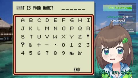 Lily Hopkins versus the name entry field