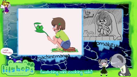 watching mini cooking vids