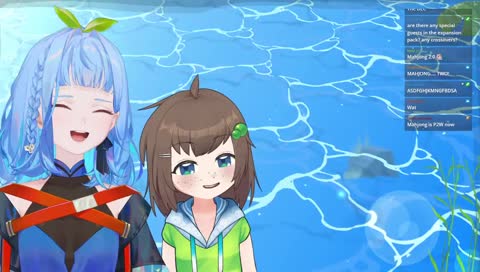 Strangers together in PARADISE with @soyapoya 💚 TECHNICALLY A FINAL FANTASY GAME 💚 WOW IS THAT SEPHIROTH? 💚 NO IT WASN'T OOPS