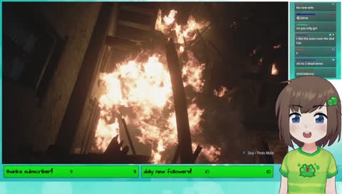 Lily laughs in the face of sadness