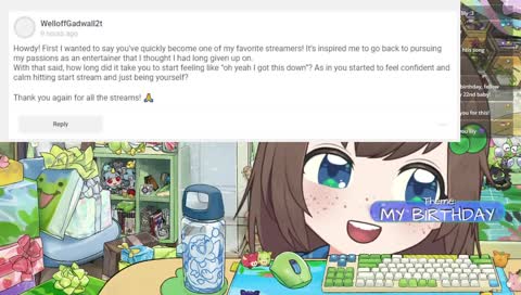 my BIG BIRTHDAY stream 💚 party games 💚 new model 💚 old friends 💚 Q&A 💚 frog-themed games