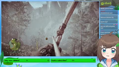 Lily finds a rare bird