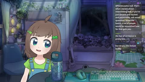 a mini stream | just hanging around | maxing and relaxing