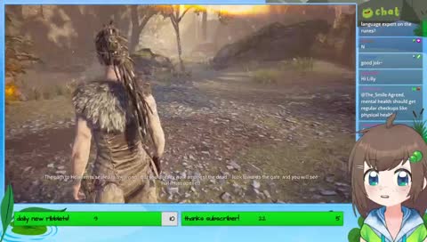 For my mental health