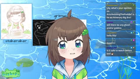 spooky time with lil sis