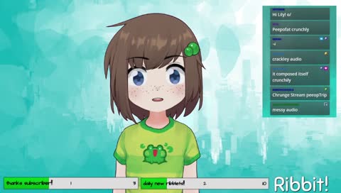 Lily sings for chat!