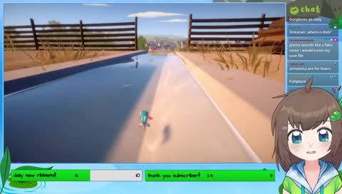 chatter asks lily a question