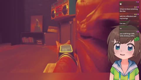 hello cat *flicks hair cutely*