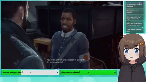 Lily's impression of Gordon Ramsey