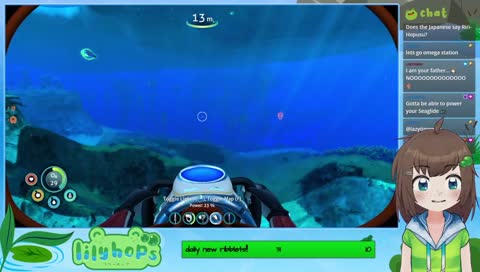 Lily experiences the horrors of the ocean