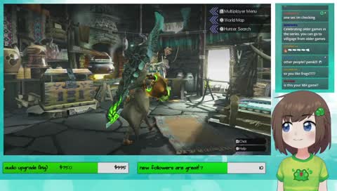 lily's animal crossing island -> Mon Hunt GU first play [vtuber] [EN]