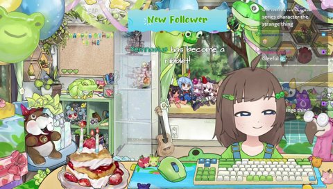 Lily sings along to Sonic