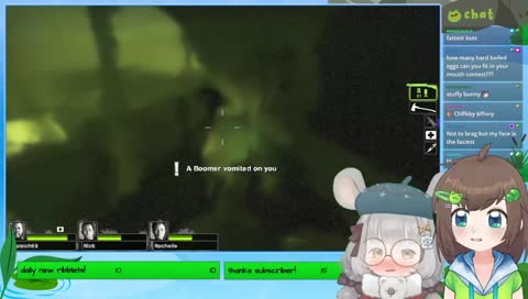 Yolk Sister explodes a egg