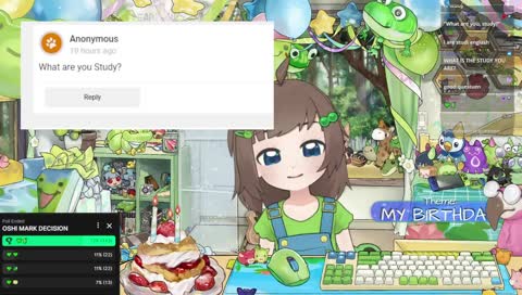 my BIG BIRTHDAY stream 💚 party games 💚 new model 💚 old friends 💚 Q&A 💚 frog-themed games