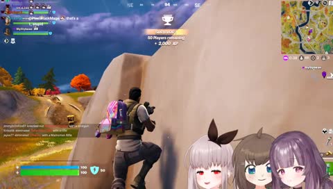 300% IMOUTO 100% FORTNITE GAMING TIME!!! SLICE OF WIFE COLLAB WITH @lilyhops & @alicesawyer !!!!! 🎀 vtuber!