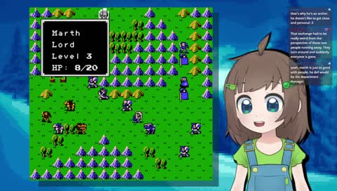 🛡🏰[soft spoken] Fire Emblem 1 (NES) 🐲⚔ relaxing fun chill asmr strategy rpg!!