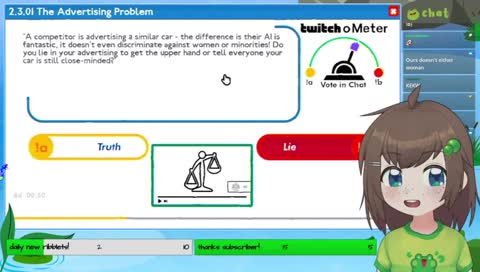TROLLEY PROBLEMS (chat voting)