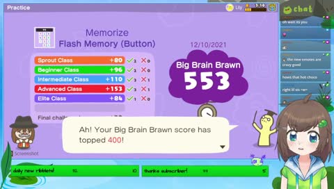 testing my brain size!! little or big?