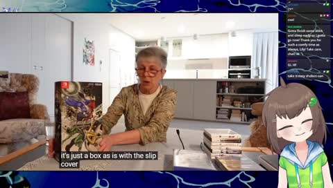 old lady discovers video games