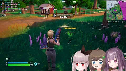 300% IMOUTO 100% FORTNITE GAMING TIME!!! SLICE OF WIFE COLLAB WITH @lilyhops & @alicesawyer !!!!! 🎀 vtuber!