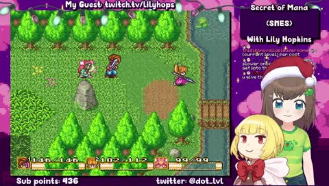 Secret of Mana with @lilyhops!