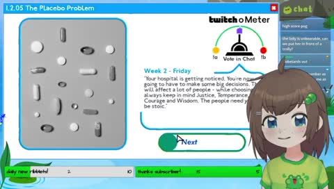TROLLEY PROBLEMS (chat voting)