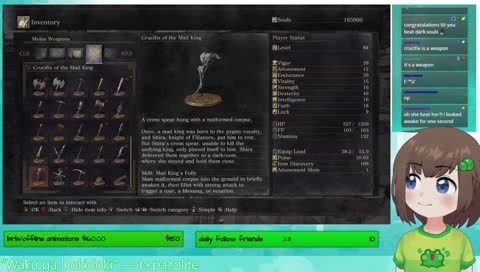 DO NOT GIVE UP darkeater midir final fight [vtuber] [EN]