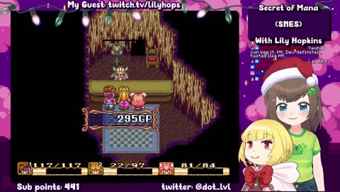Secret of Mana with @lilyhops!