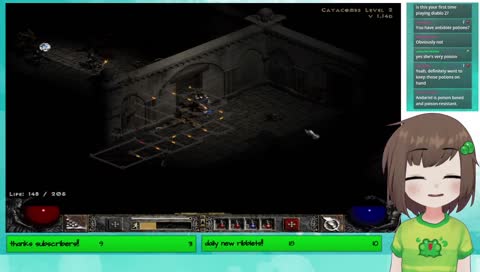 [hardcore mode] deckard cain impressions [vtuber] [EN]