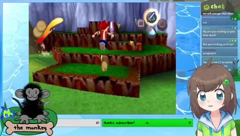 The monkey gains sentience