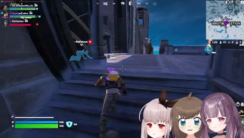 300% IMOUTO 100% FORTNITE GAMING TIME!!! SLICE OF WIFE COLLAB WITH @lilyhops & @alicesawyer !!!!! 🎀 vtuber!