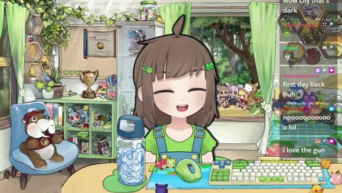 Lily freezes while laughing (warning: cute)
