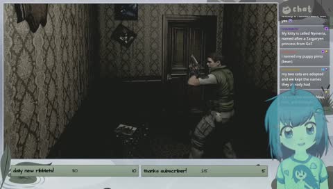 She said my Cats names!