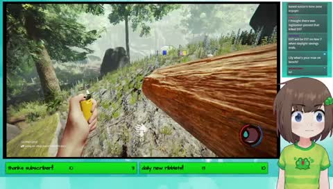 hanging out in the forest with big bro