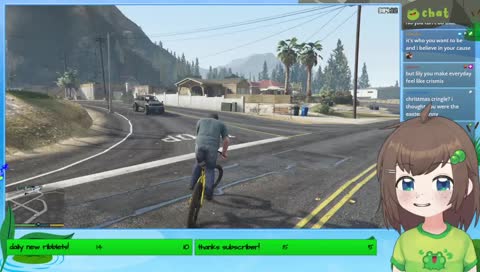 lily shows off her bmx moves