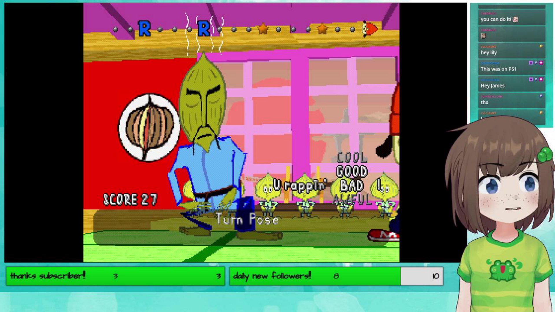 rapping for the first time