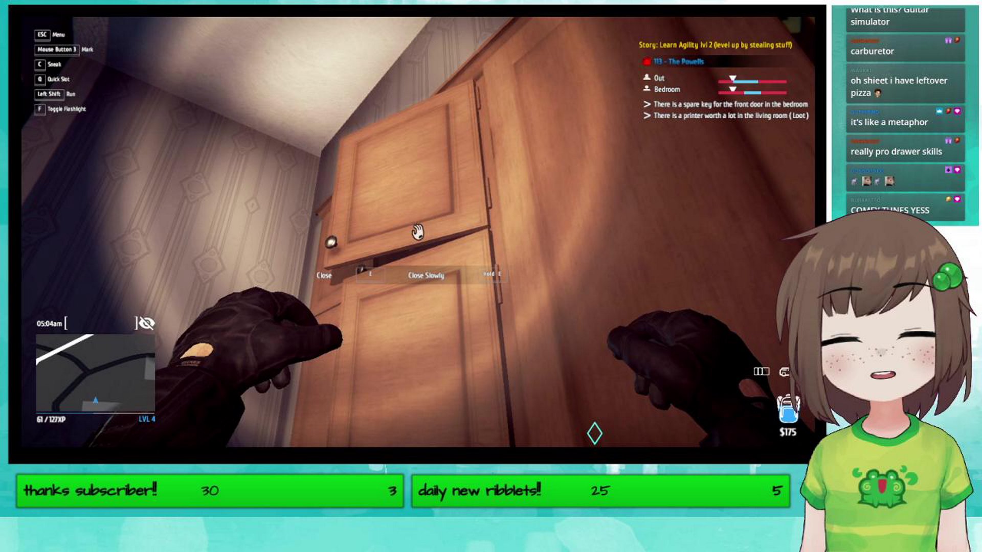 stealing stuff JUST for fun