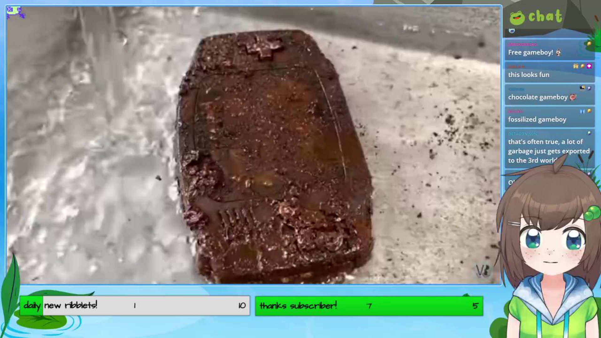 watching vids with little sis