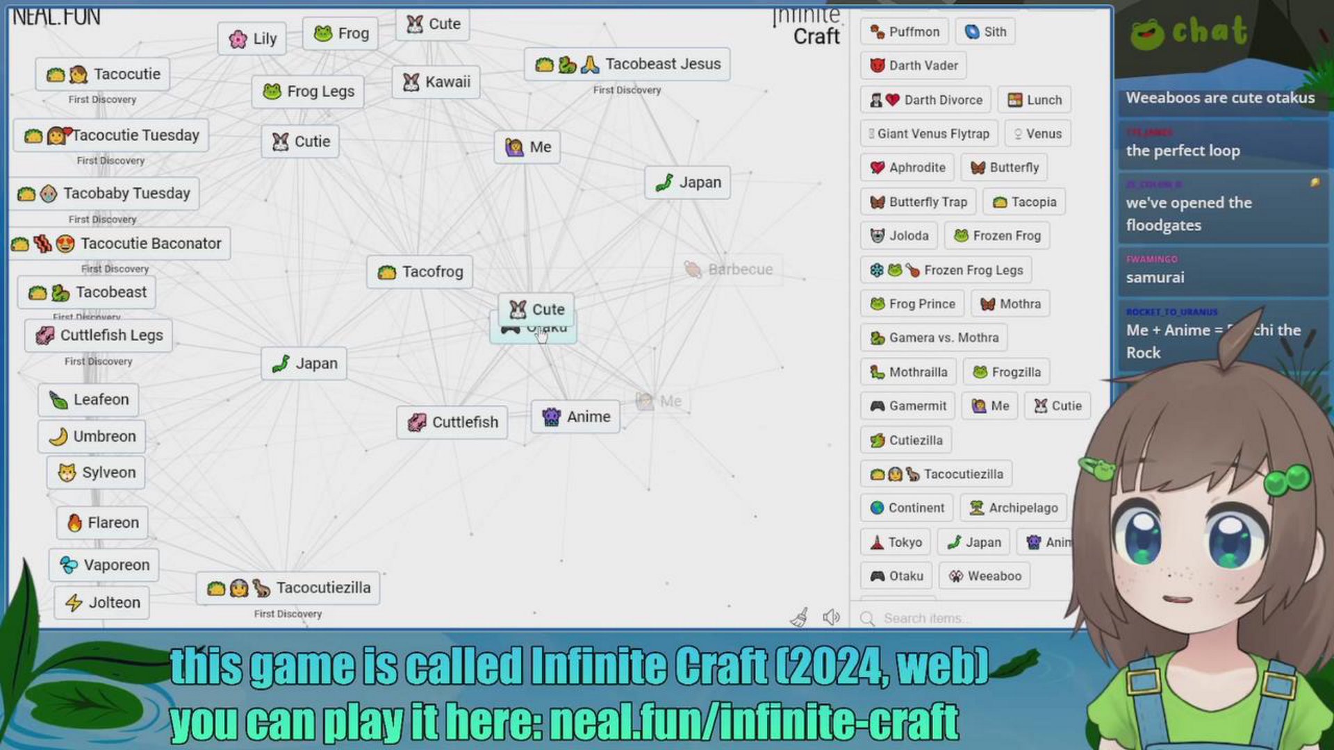 😋🥰my infinite craft stream 😎😠