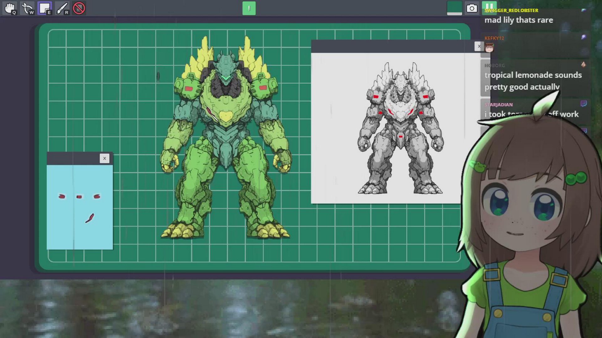 gunpla in the rain! 🌧☔