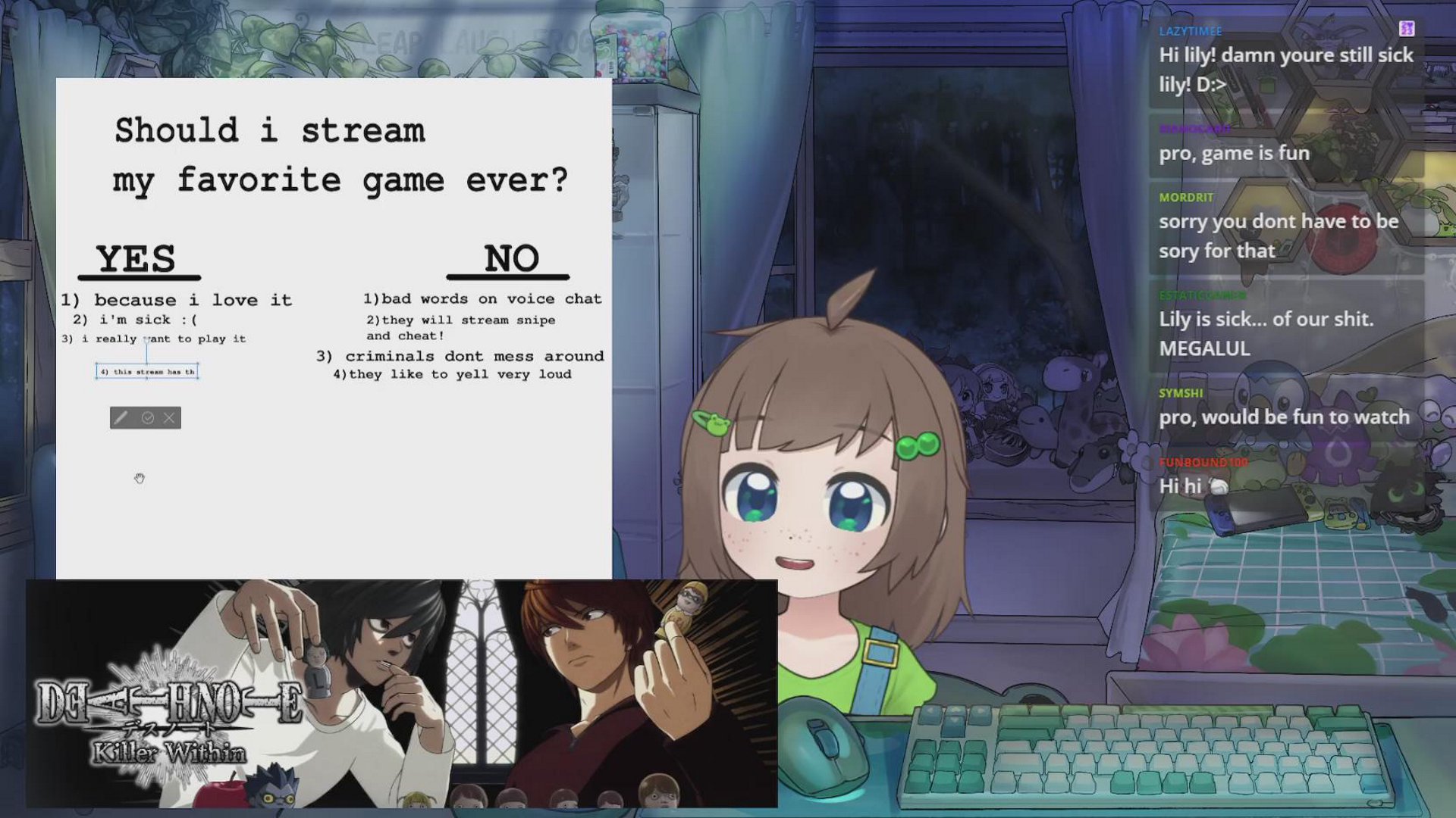 💀🍎📓should i stream my favorite game ever? 📓🍎💀