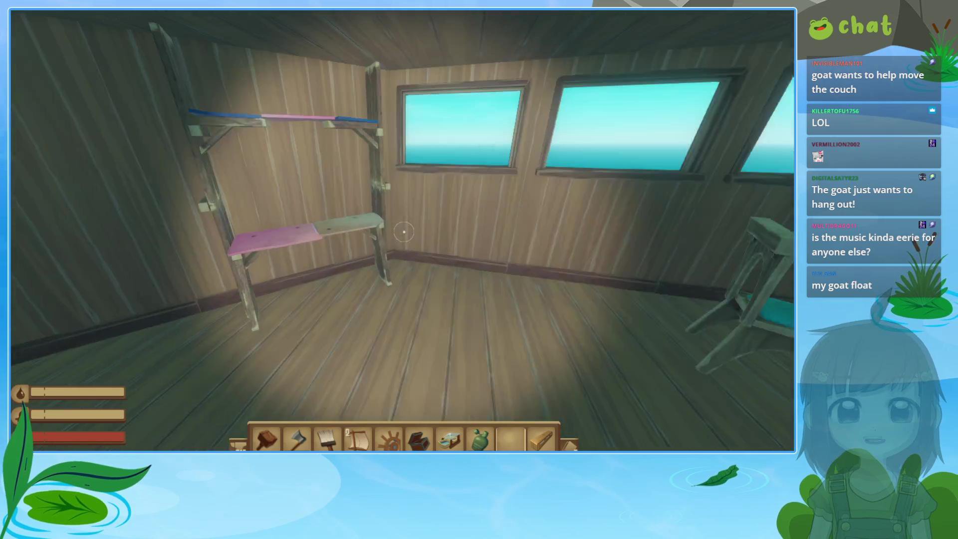 just hanging around + creative mode | COLLAB later